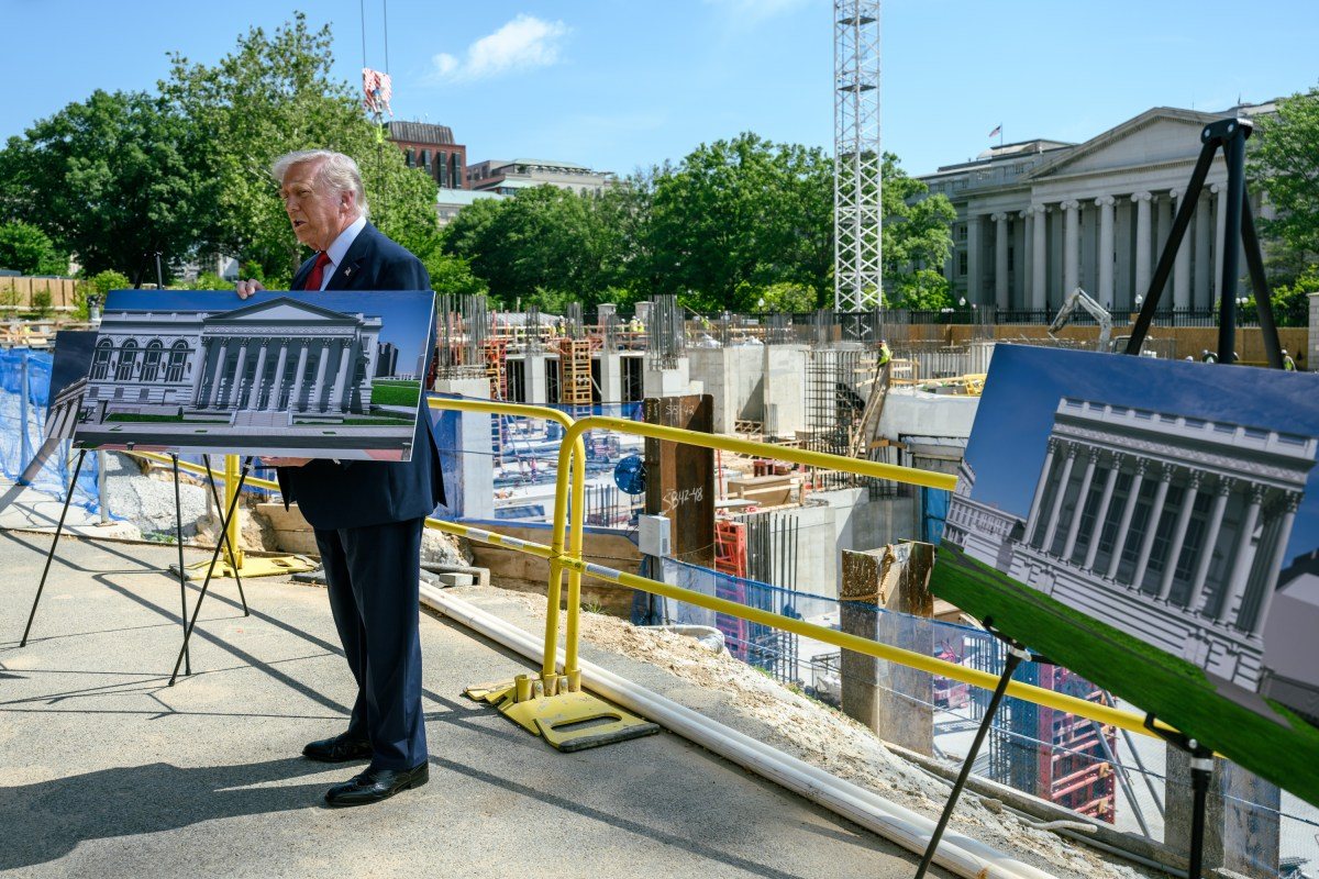 Бальна зала Трампа за $400 млн зіштовхнула приватні гроші з владою Конгресу