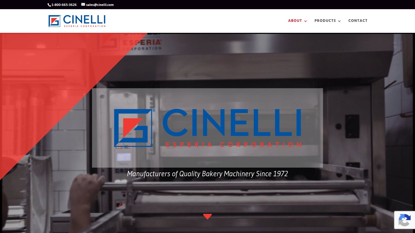 The home page of cinelli.com