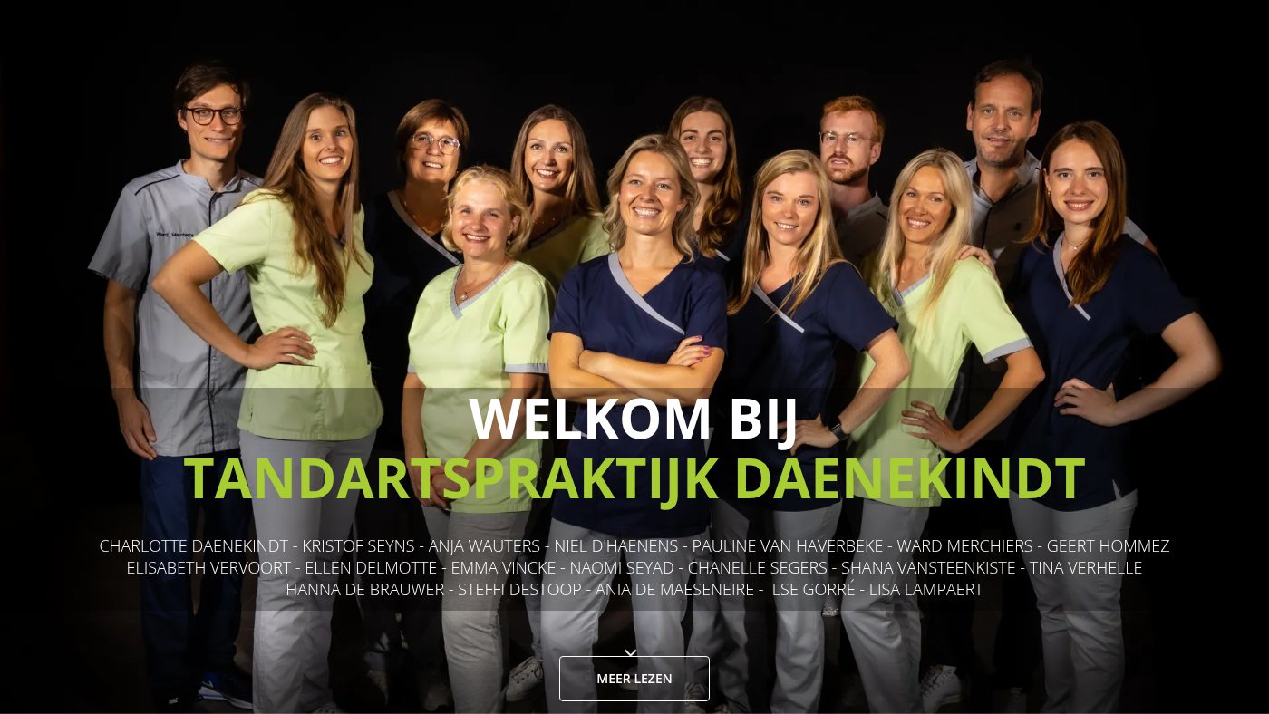 The home page of praktijkdaenekindt.be