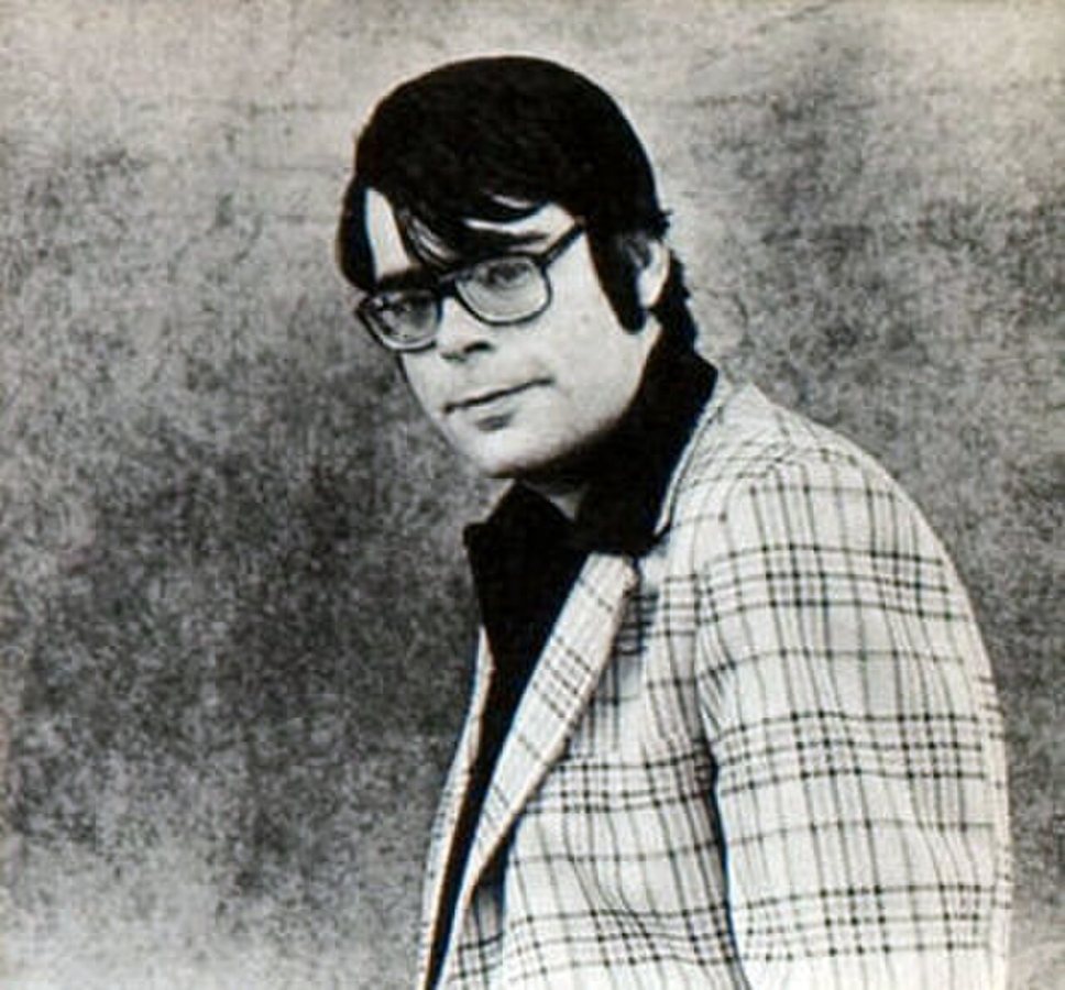 Portrétní fotografie Stephena Kinga od Alexe Gotfryda, kolem roku 1977
