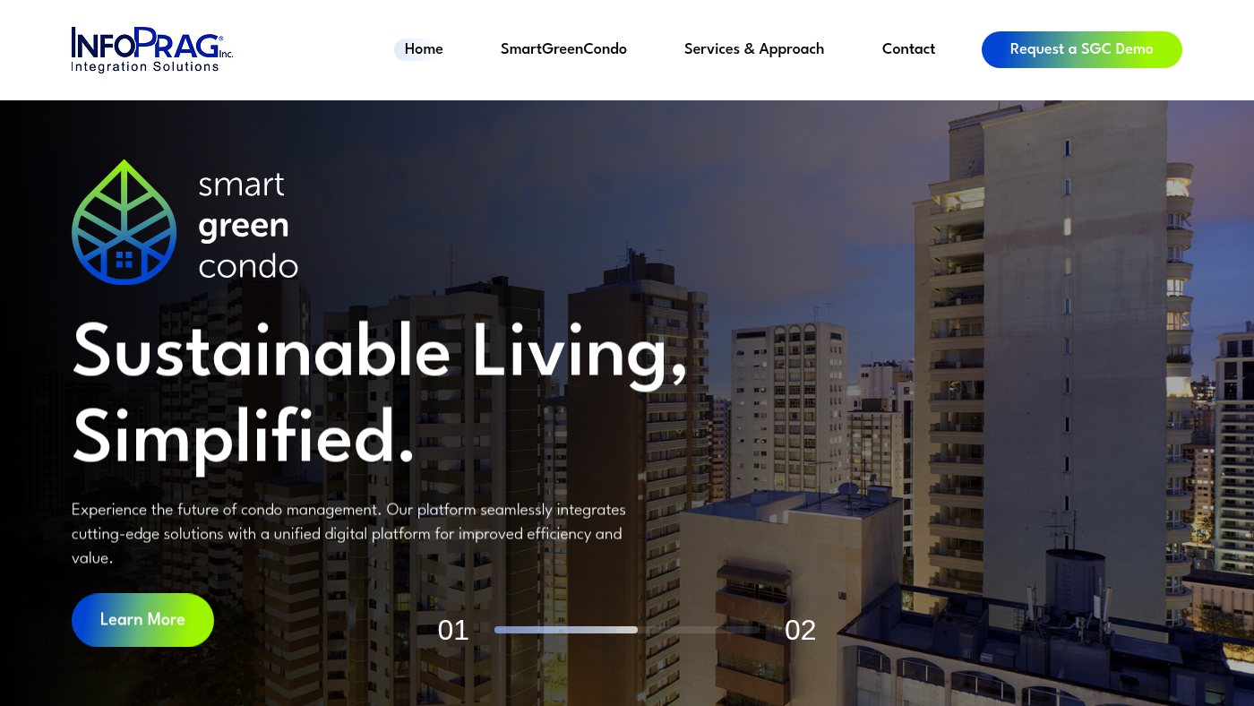 The home page of infoprag.com