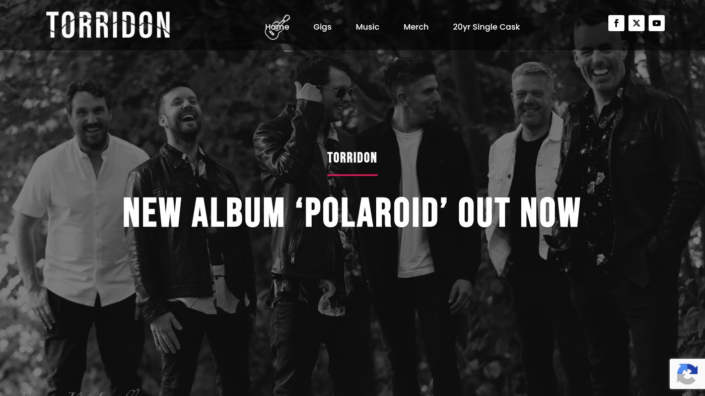 The home page of torridonlive.com