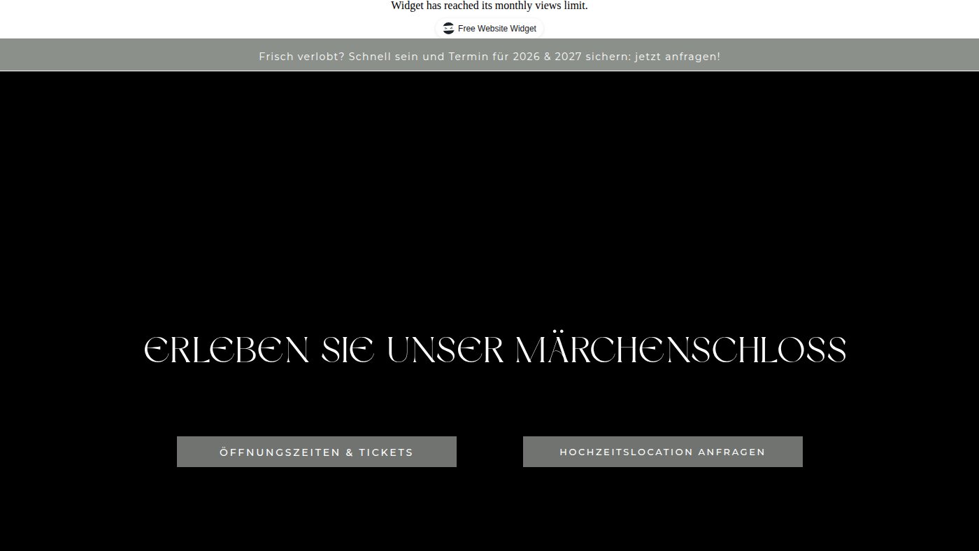 The home page of schloss-egg.de
