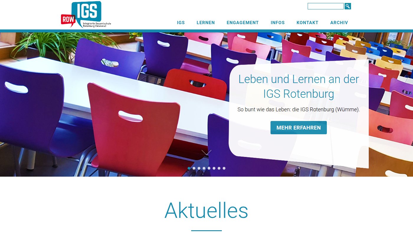 The home page of igs-rotenburg.de