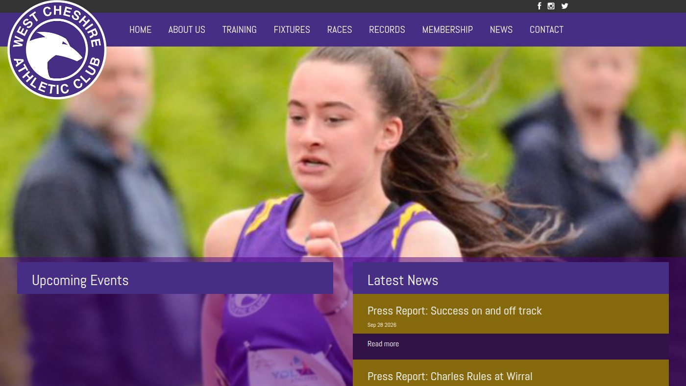 The home page of westcheshireac.co.uk