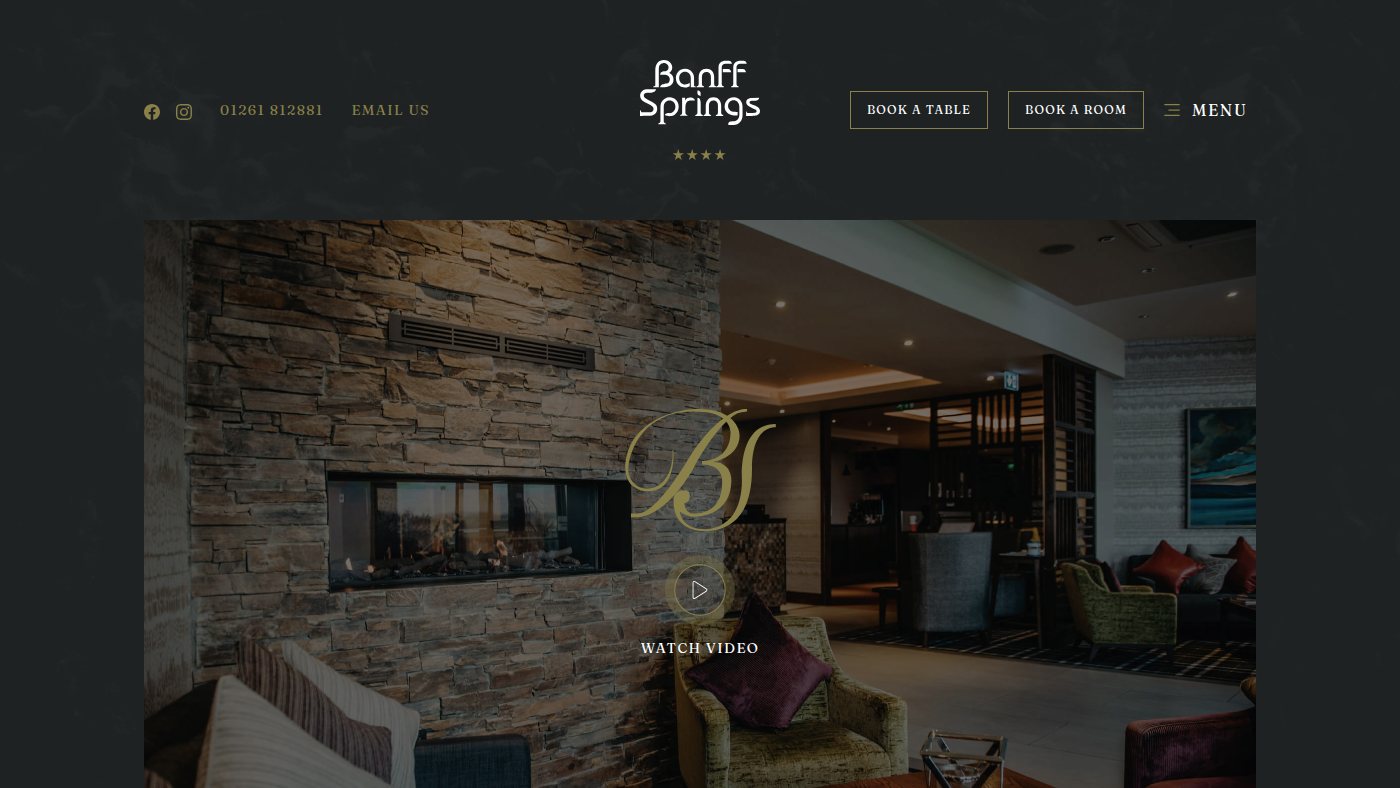 The home page of thebanffsprings.co.uk