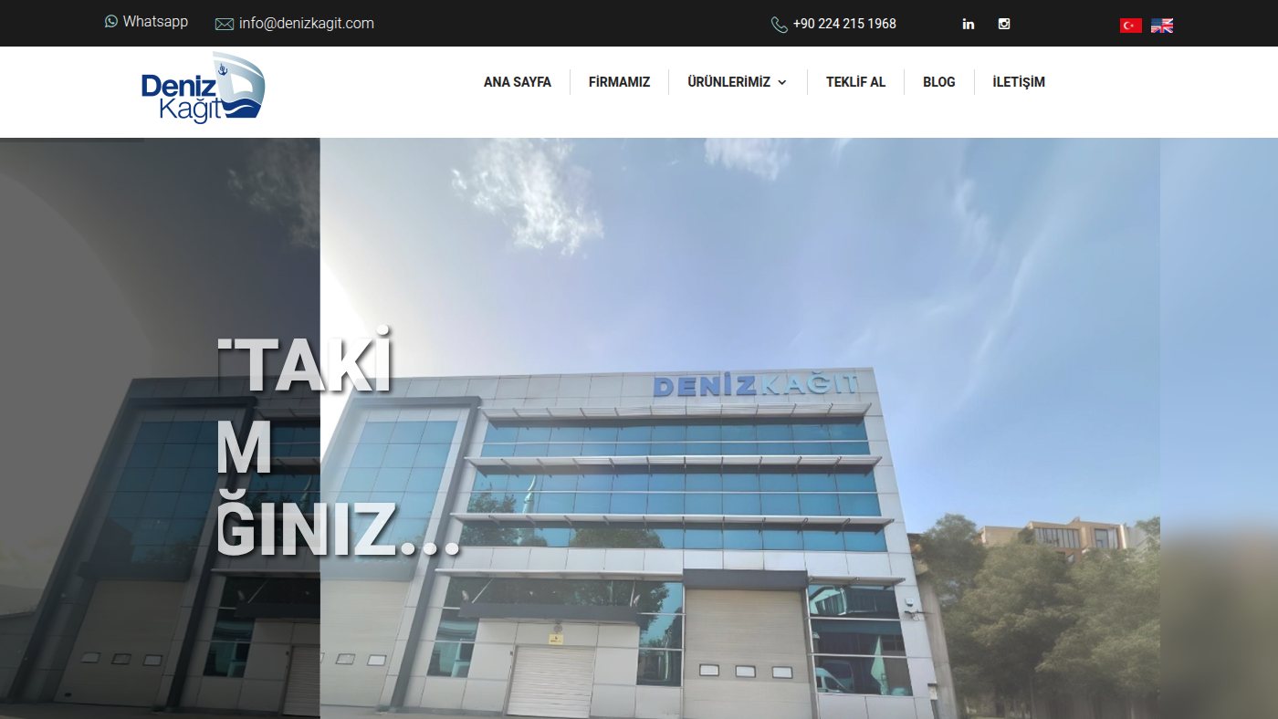 The home page of denizkagit.com