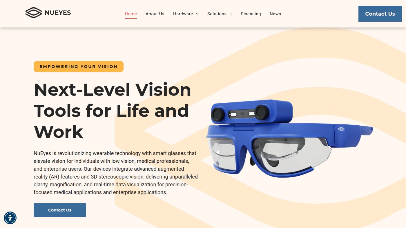The home page of nueyes.com