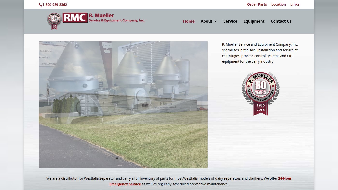 The home page of rmueller.com