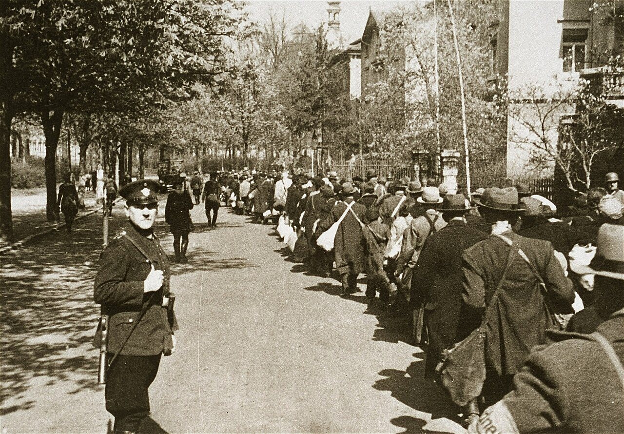Jews deported from Würzburg, Germany, to the Lublin District of the General Government, 25 April 1942