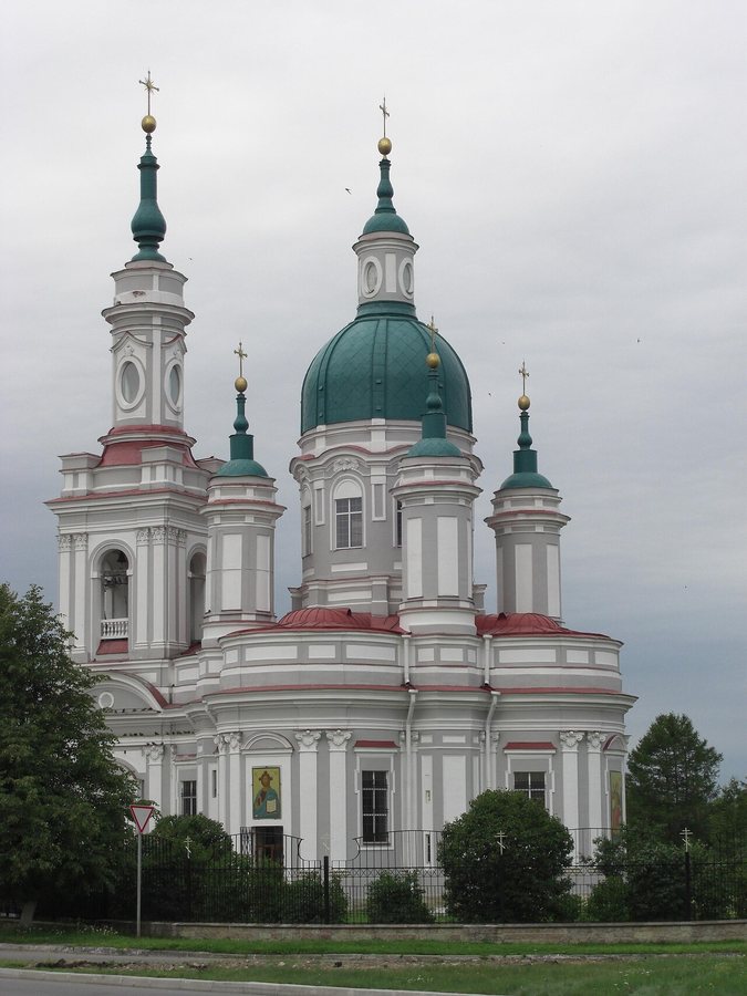 St. Catherine Cathedral in Kingisepp, an example of Late Baroque architecture