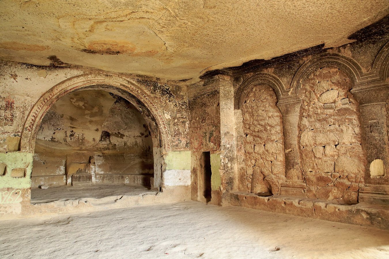 Üç Haclı Kilise in Çavuşin, Turkey