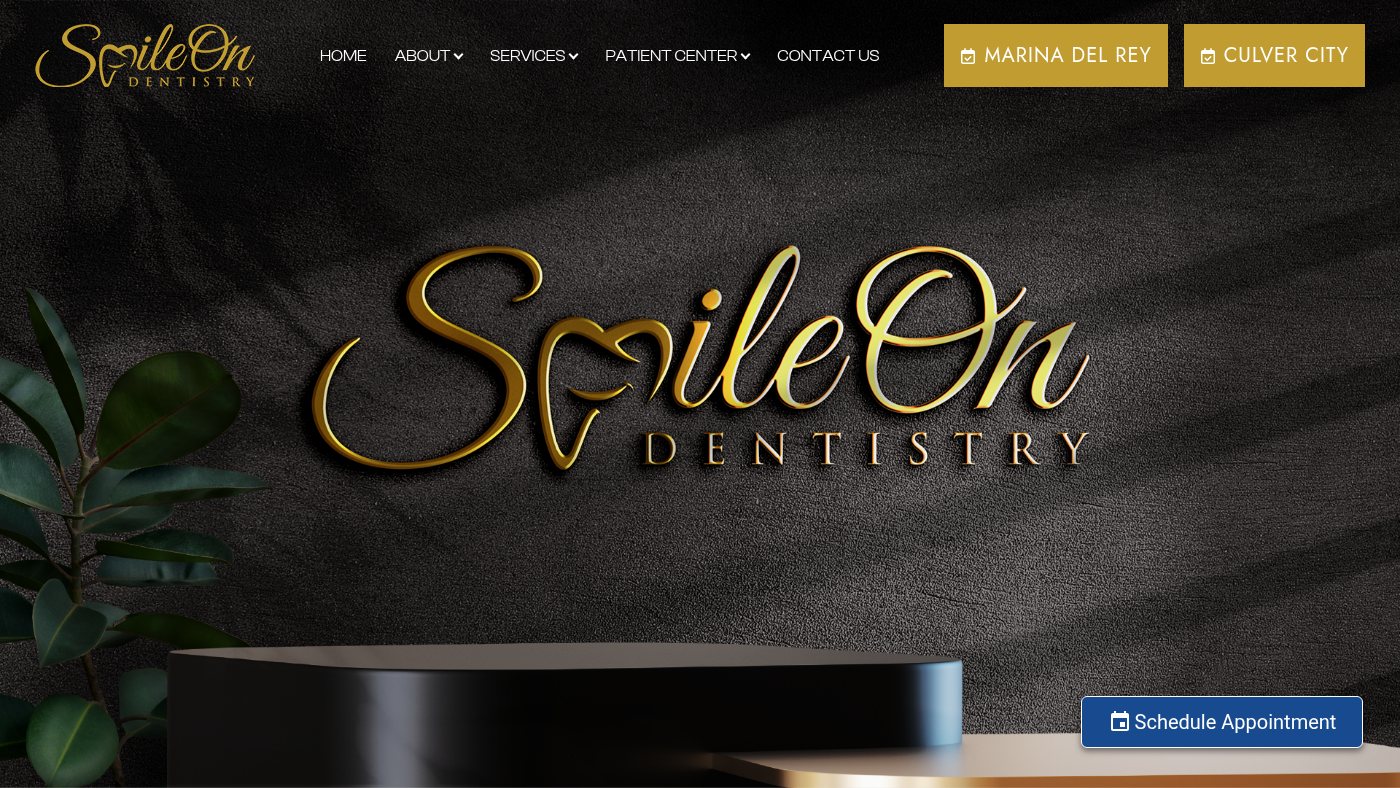 The home page of smileondentists.com