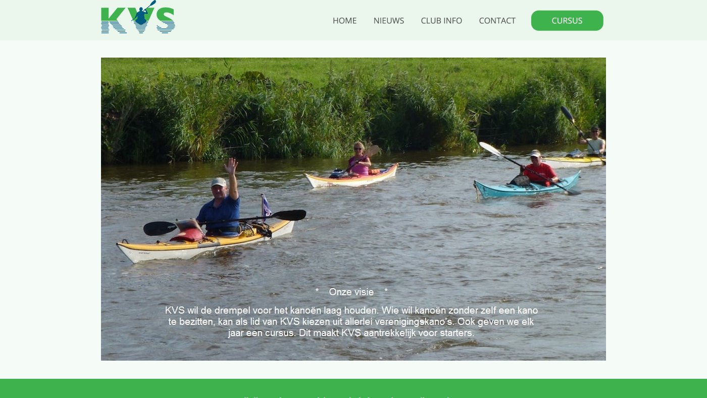 The home page of kvspaarndam.nl