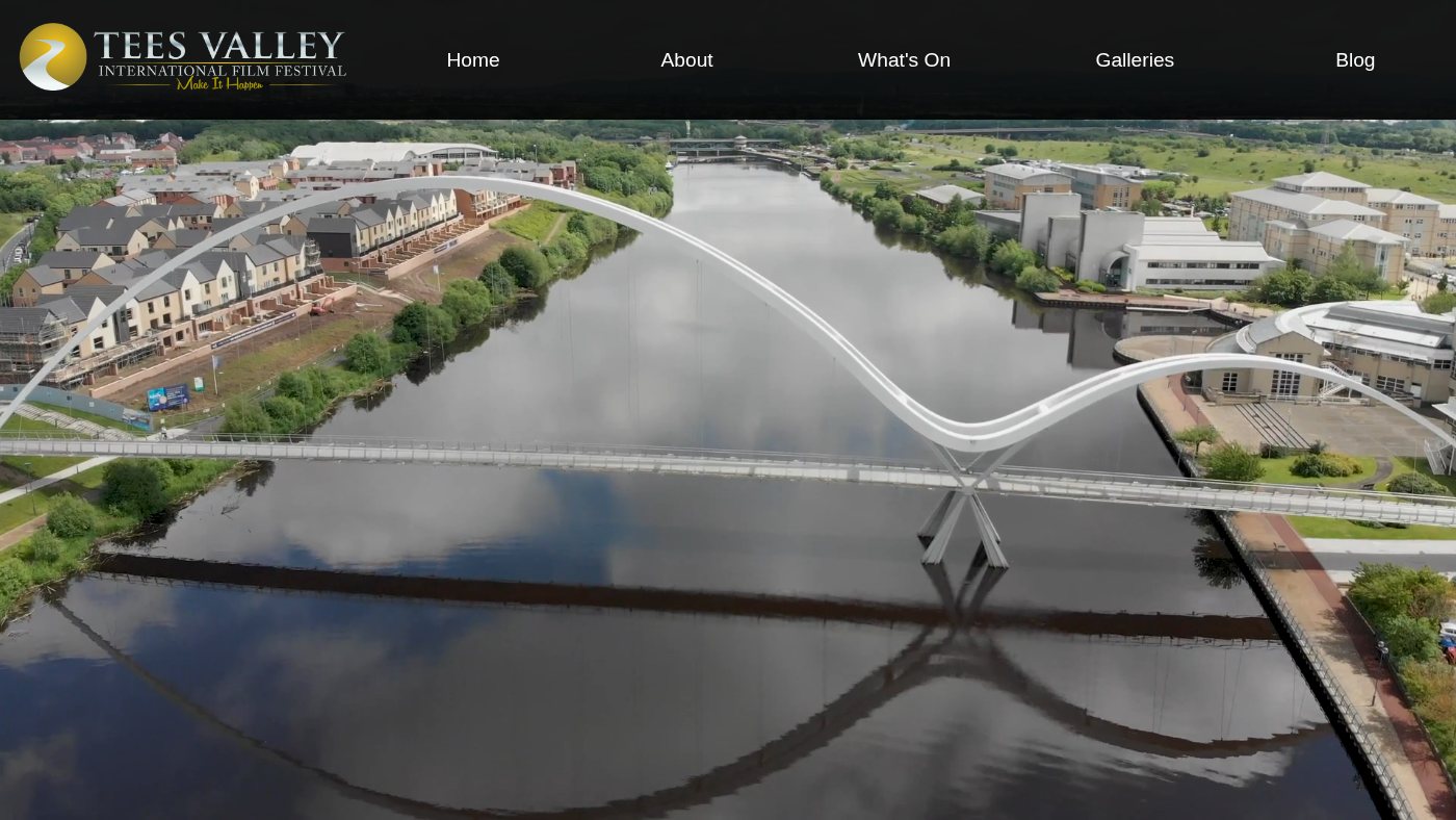The home page of tviff.co.uk