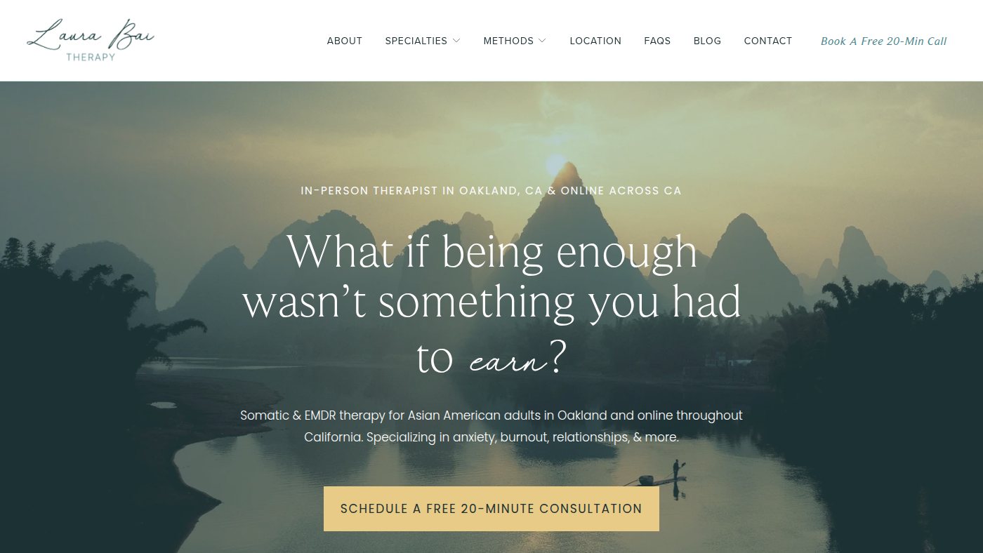 The home page of laurabai.com