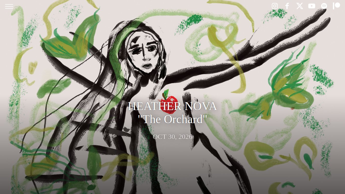 The home page of heathernova.com