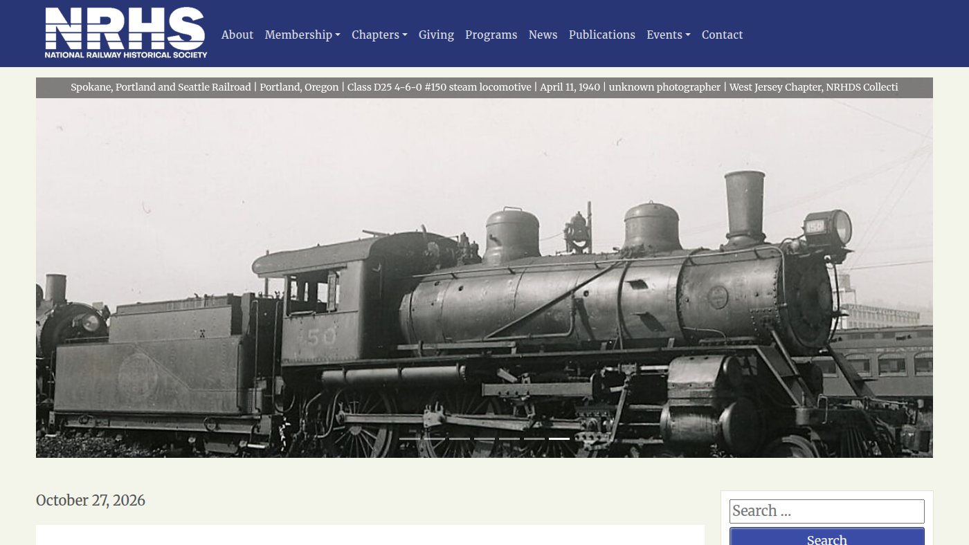 The home page of nrhs.com