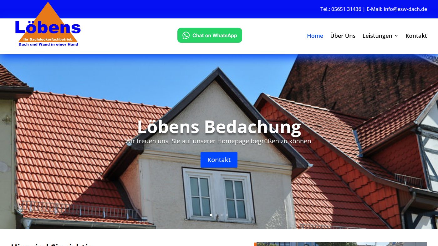 The home page of esw-dach.de