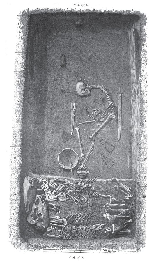 These medieval graves looked like family burials. DNA told a different story