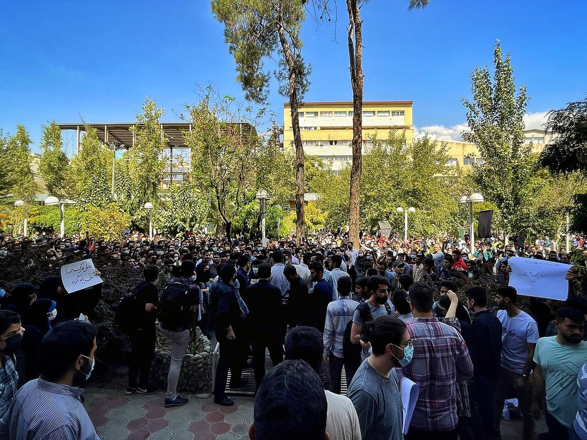 Aufstand an der Amir-Kabir-Universität, September 2022