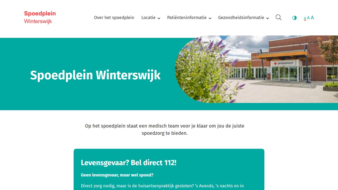 The home page of spoedpleinwinterswijk.nl