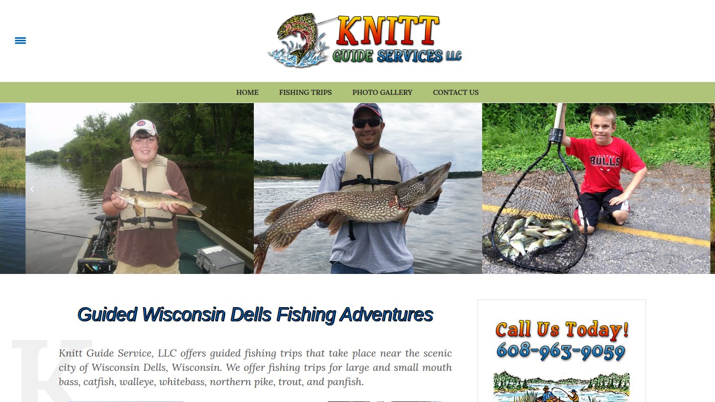 The home page of knittguideservice.com