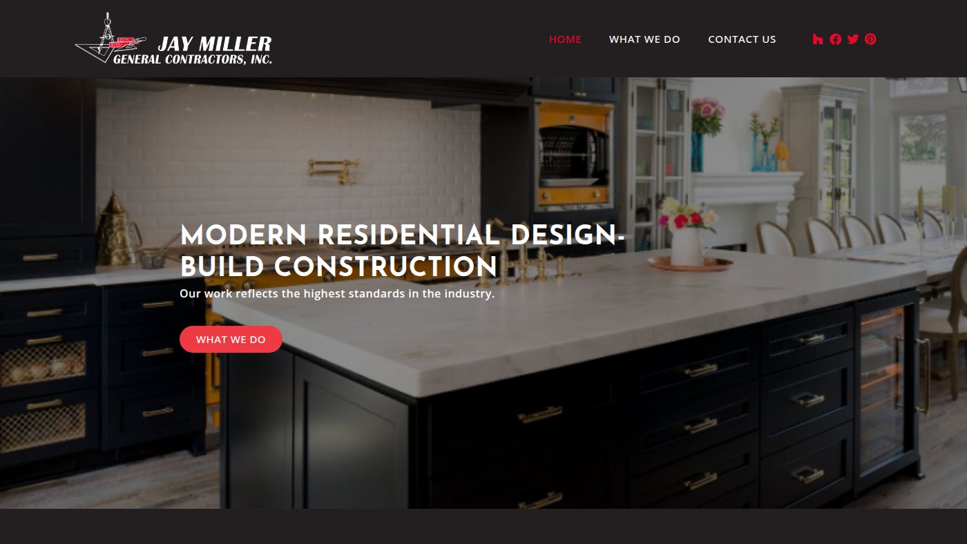 The home page of jaymillergc.com