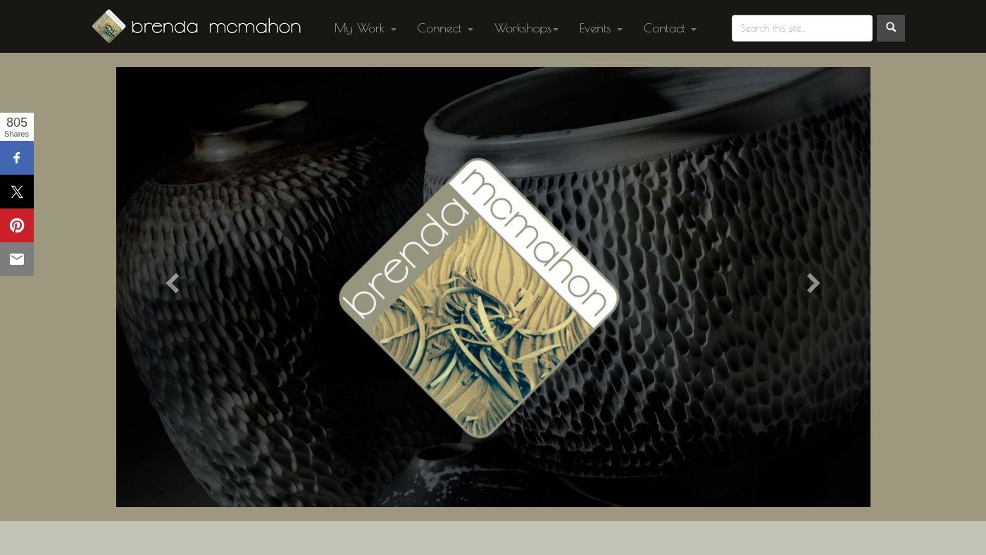 The home page of brendamcmahon.com