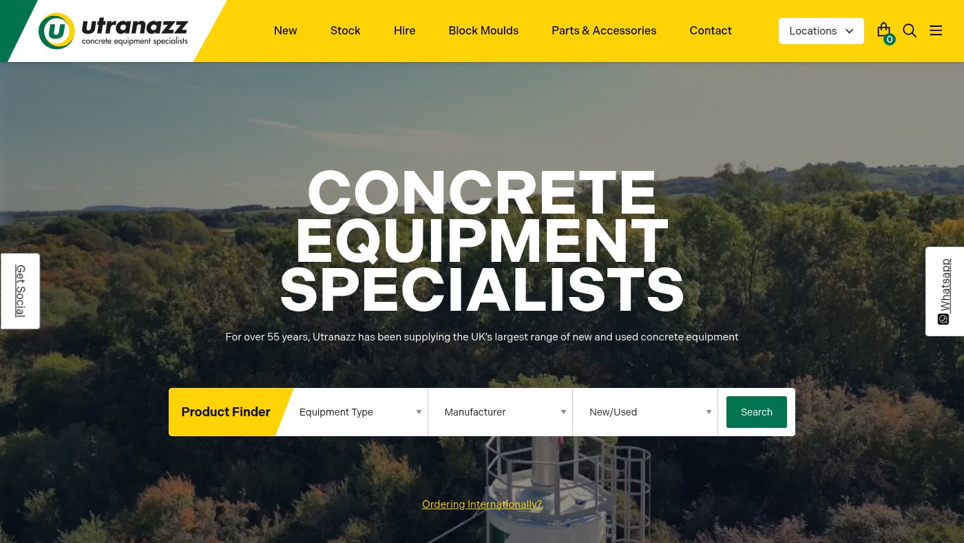 The home page of utranazz.com
