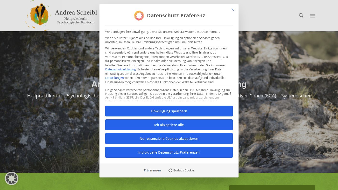 The home page of energie-und-einklang.de