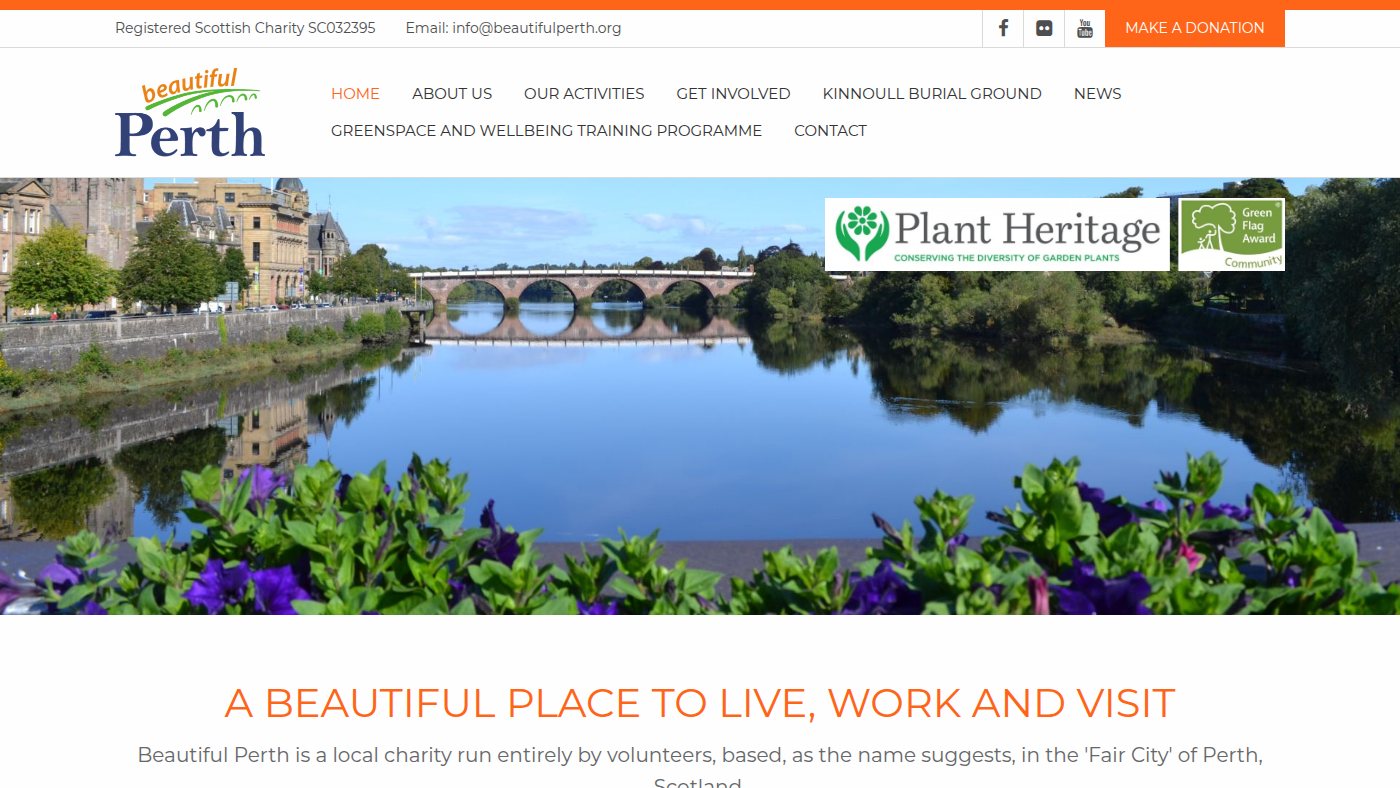 The home page of beautifulperth.org