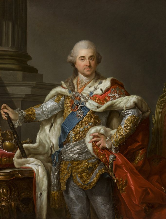 Estanislao II Augusto, último rey de Polonia, reinó desde 1764 hasta su abdicación el 25 de noviembre de 1795