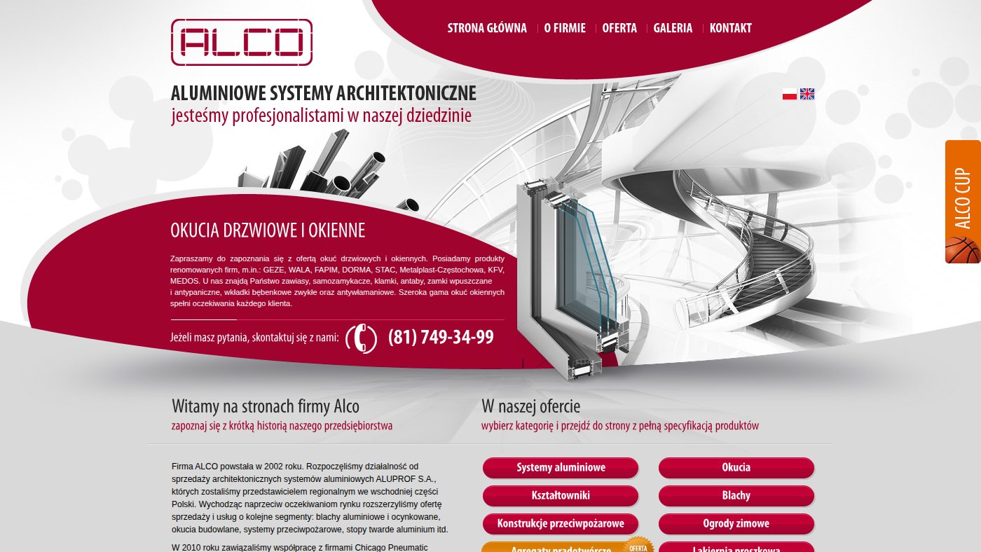 The home page of alco.lublin.pl