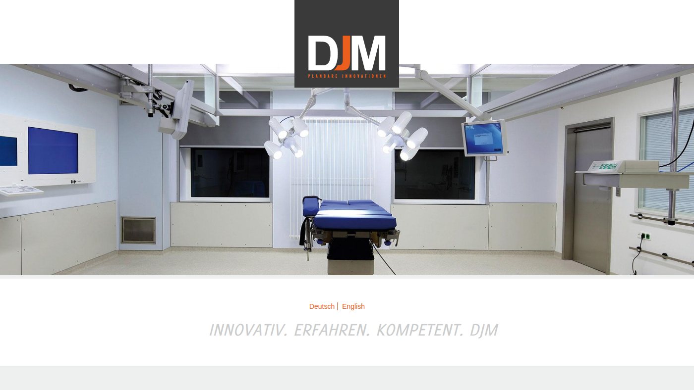 The home page of djm-planung.de