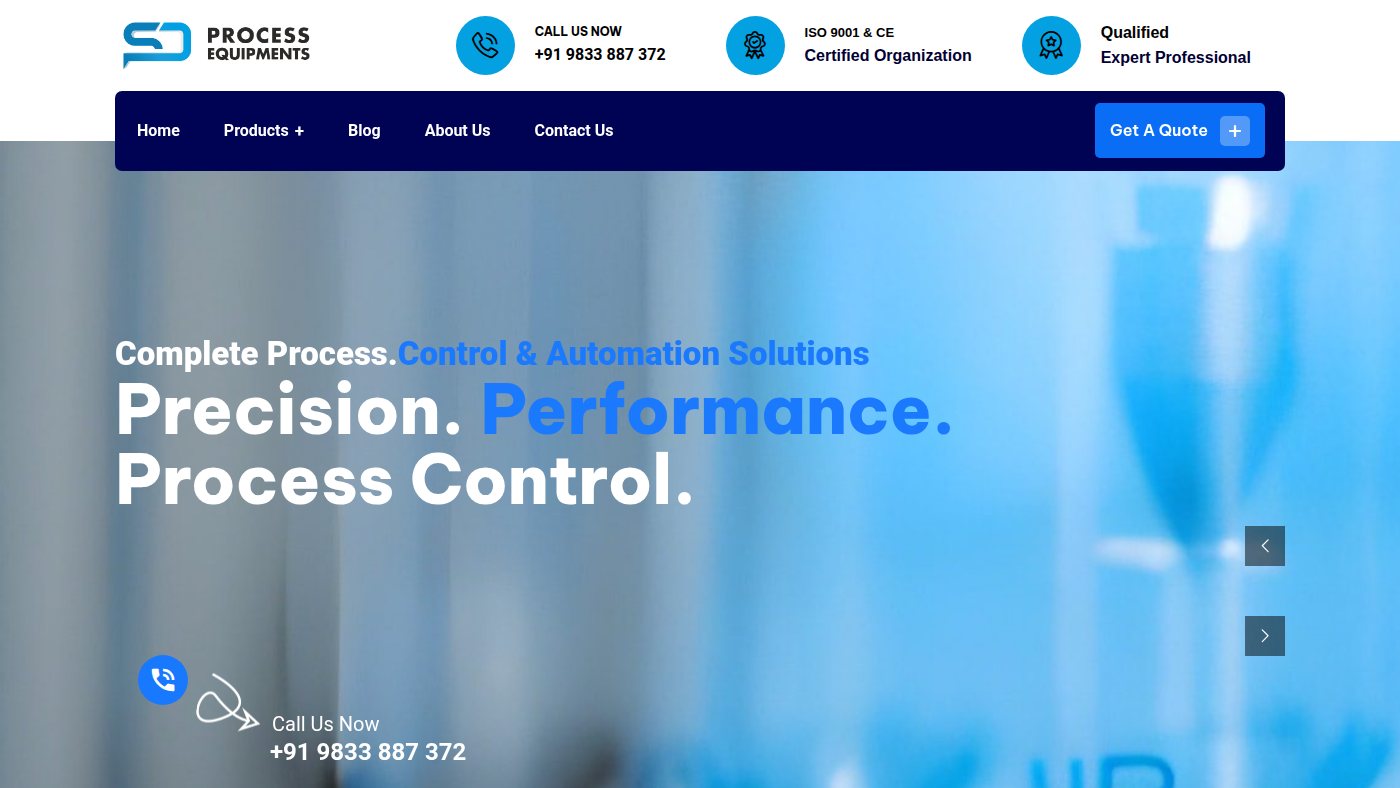The home page of sdpeonline.com