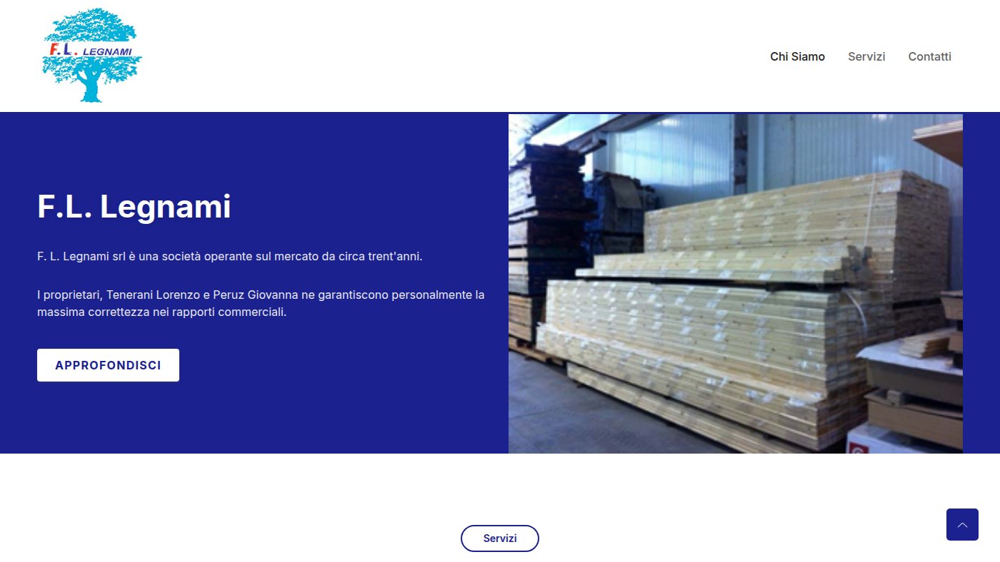 The home page of fllegnami.it