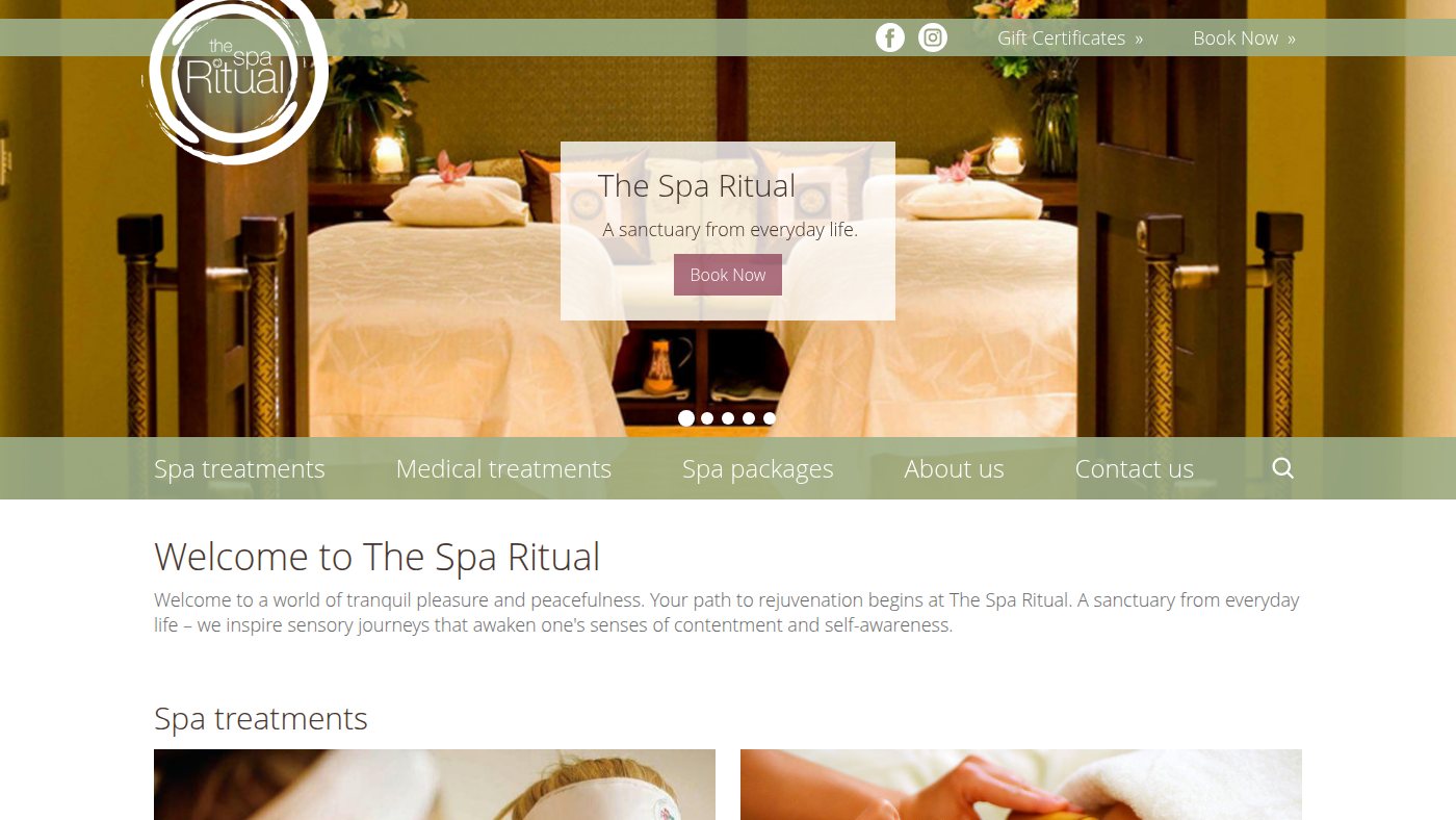 The home page of thesparitual.com
