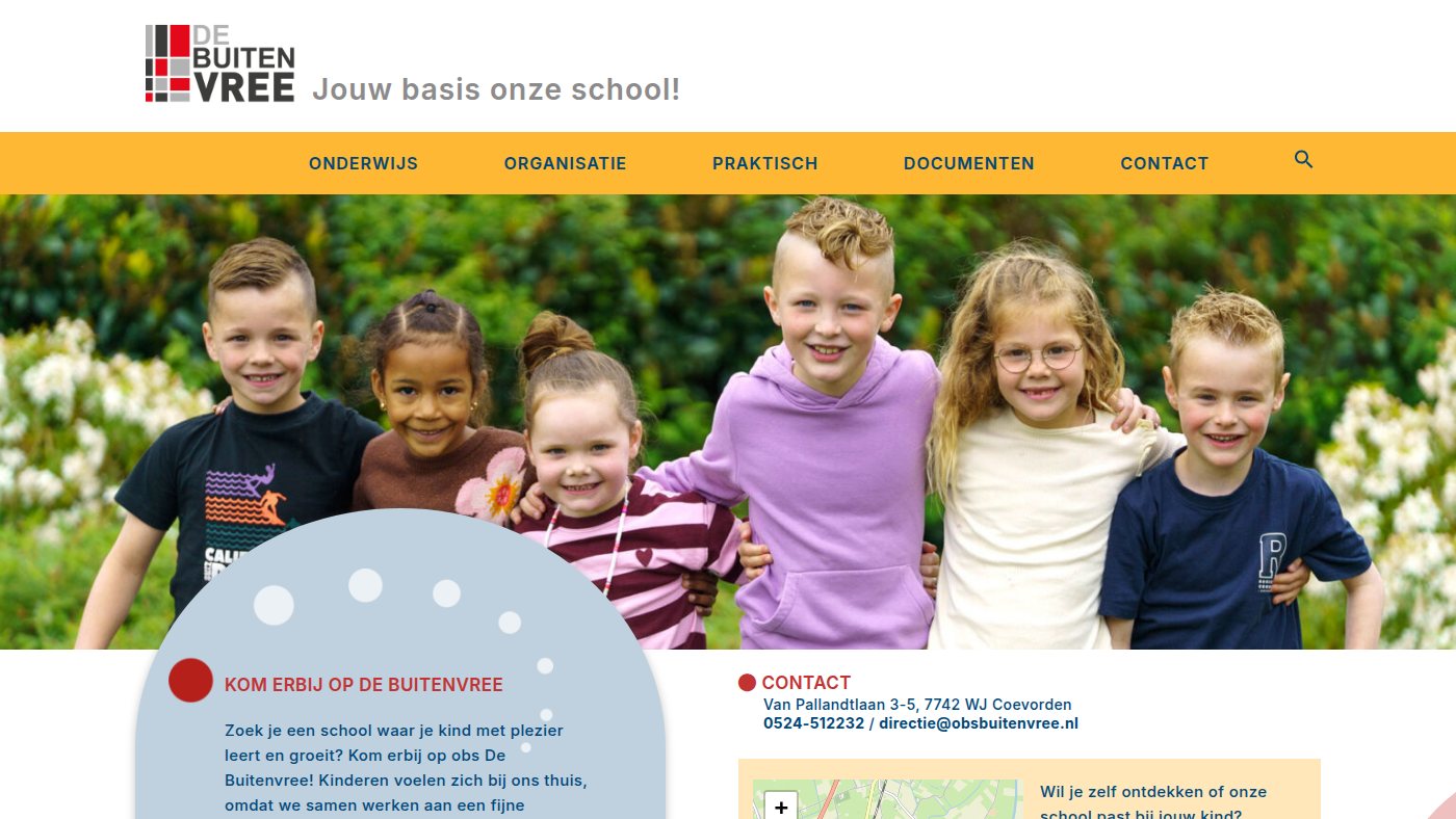 The home page of obsbuitenvree.nl