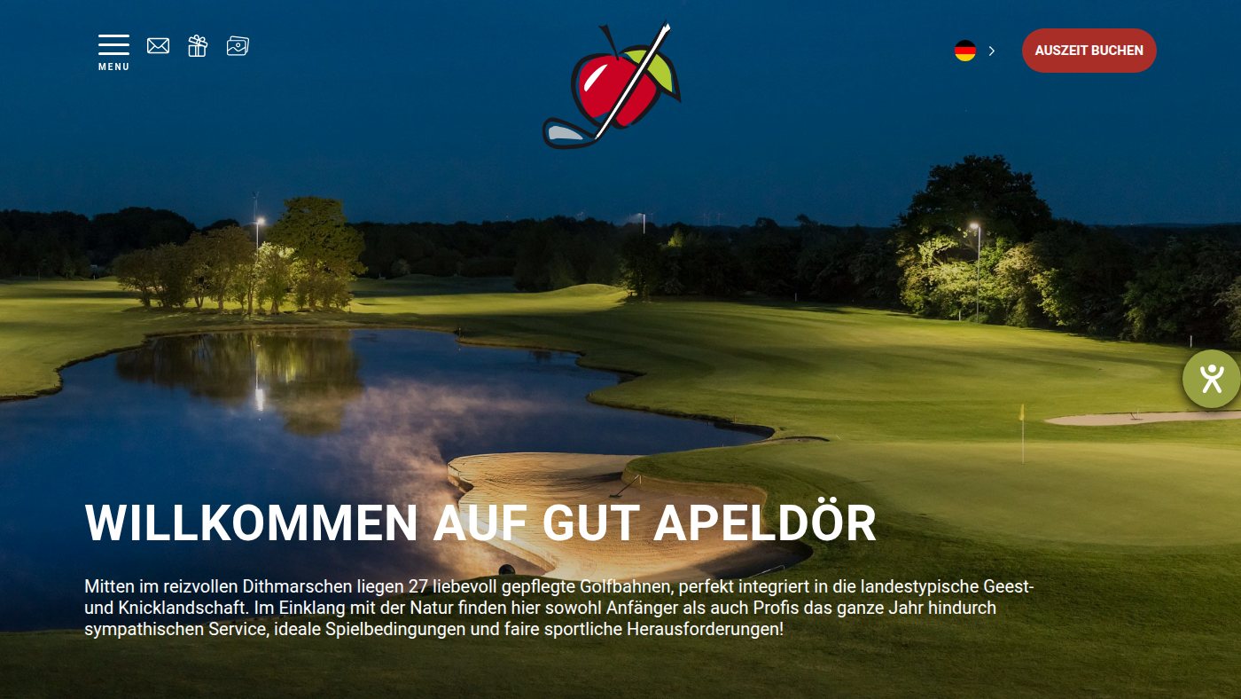 The home page of apeldoer.de