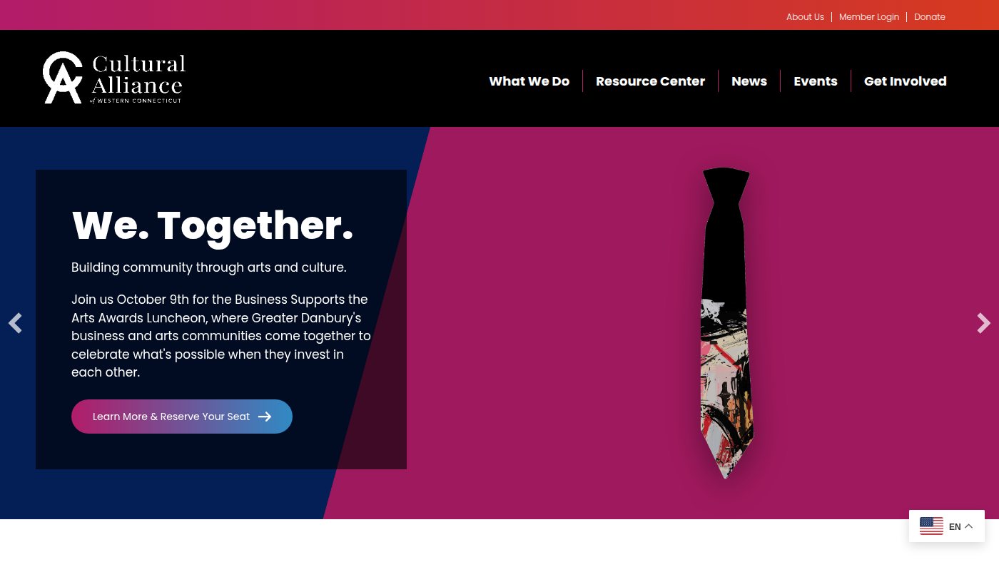 The home page of cawct.org