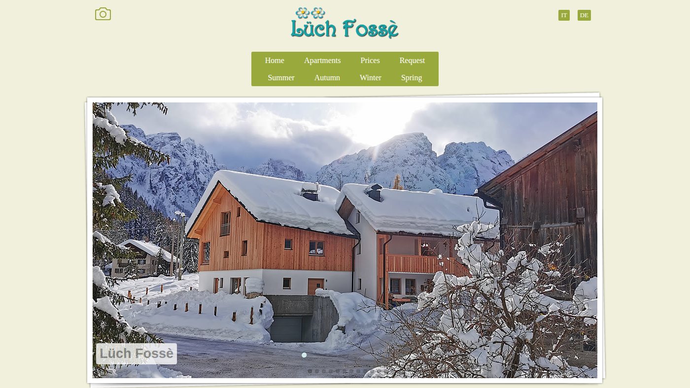 The home page of afosse.it