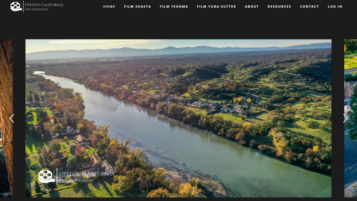 The home page of upstatecafilm.com