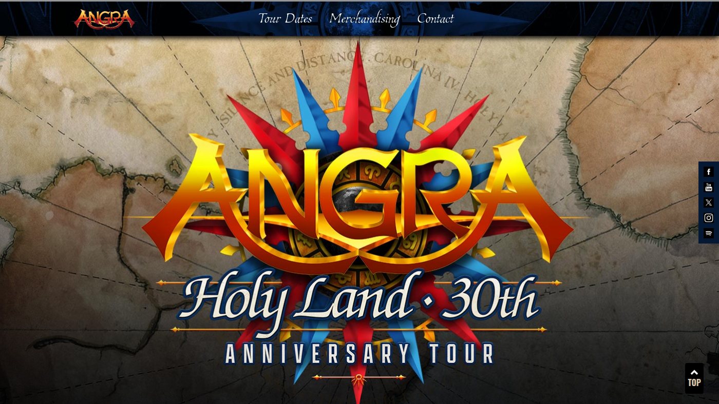 The home page of angra.net