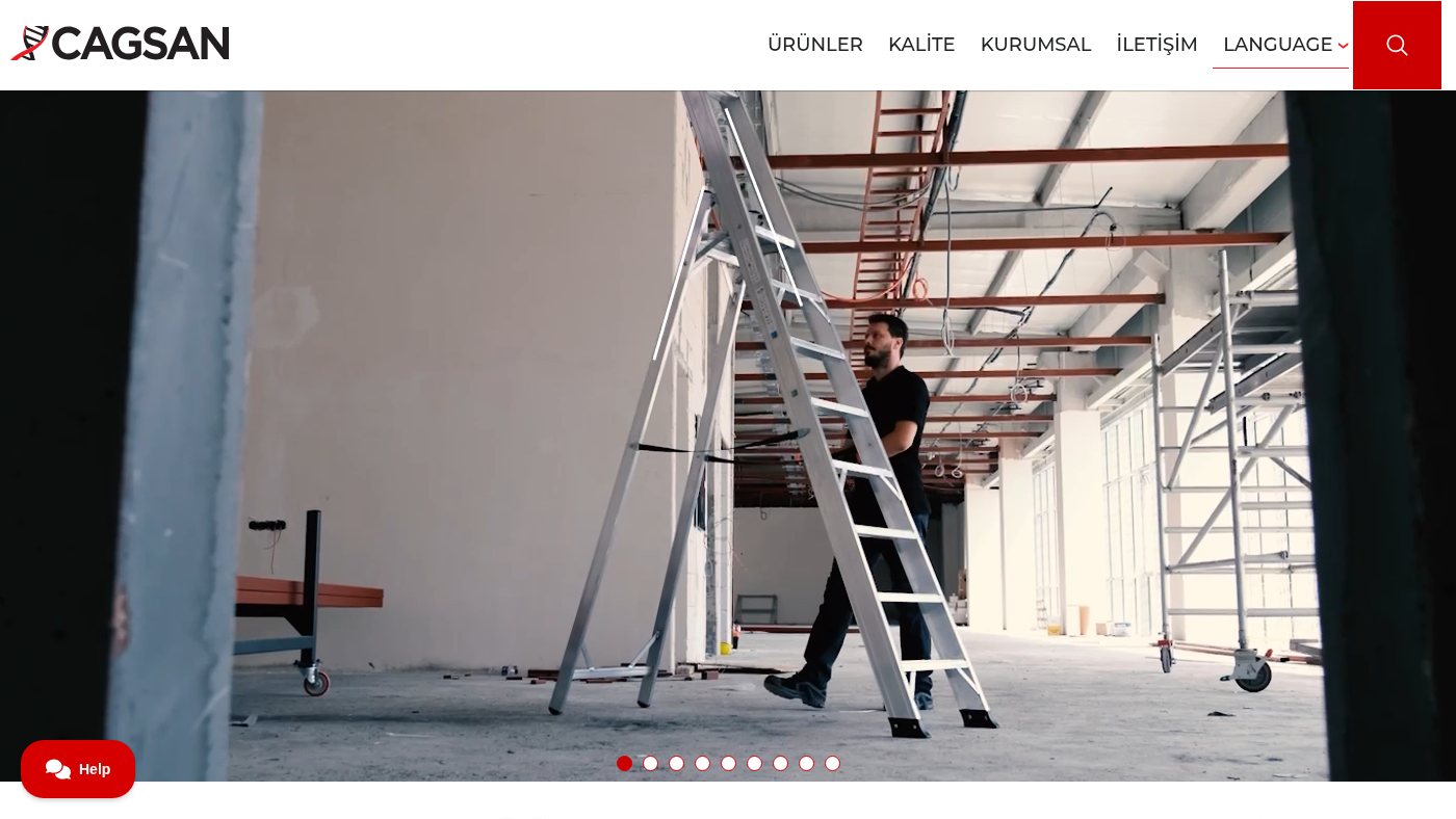 The home page of cagsanmerdiven.com
