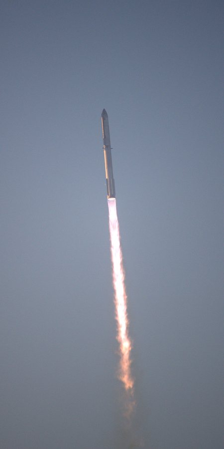 Watch: SpaceX launches Starship rocket into orbit for first time