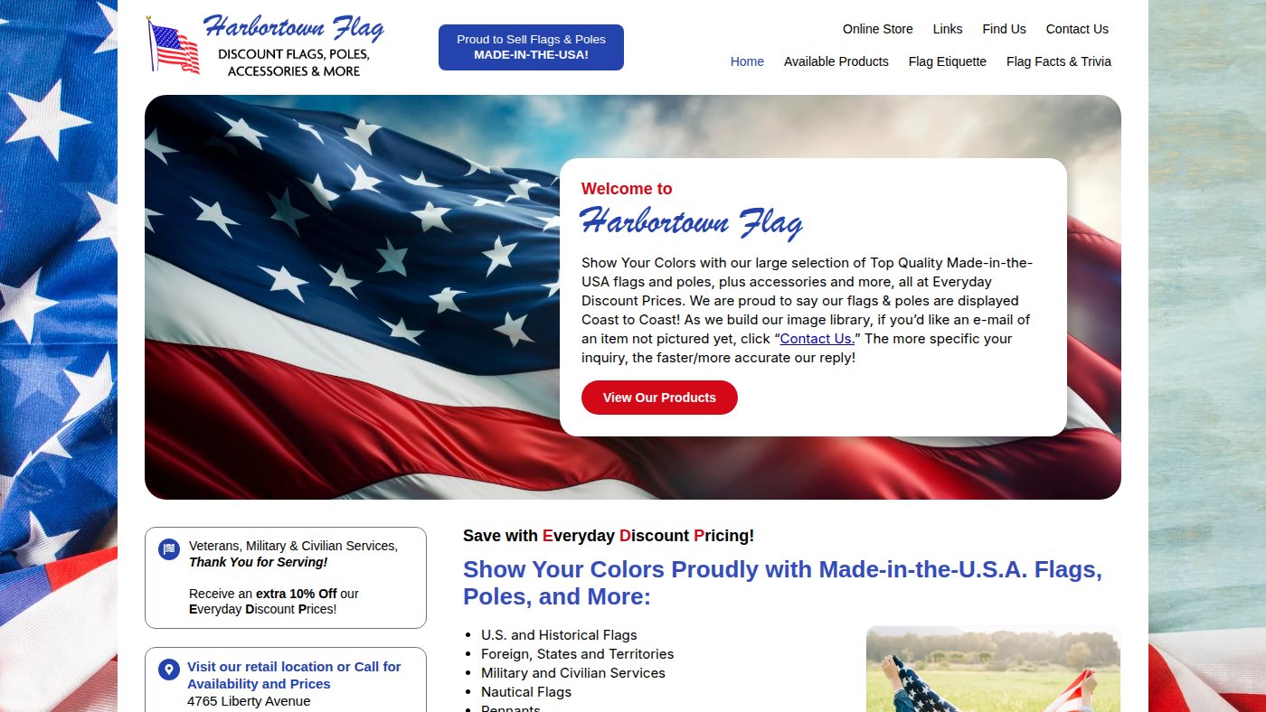 The home page of htflag.com