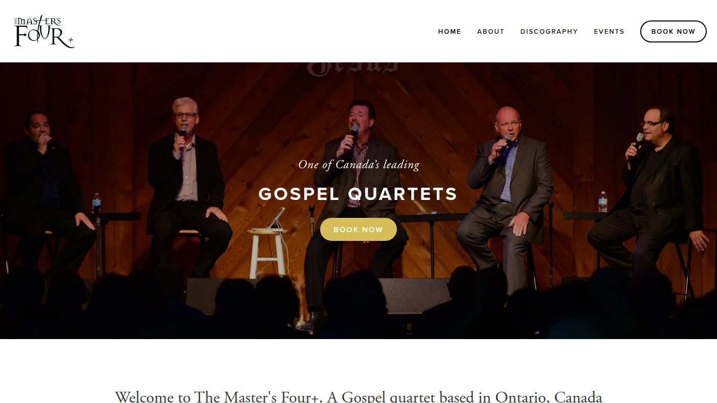 The home page of masters4.com