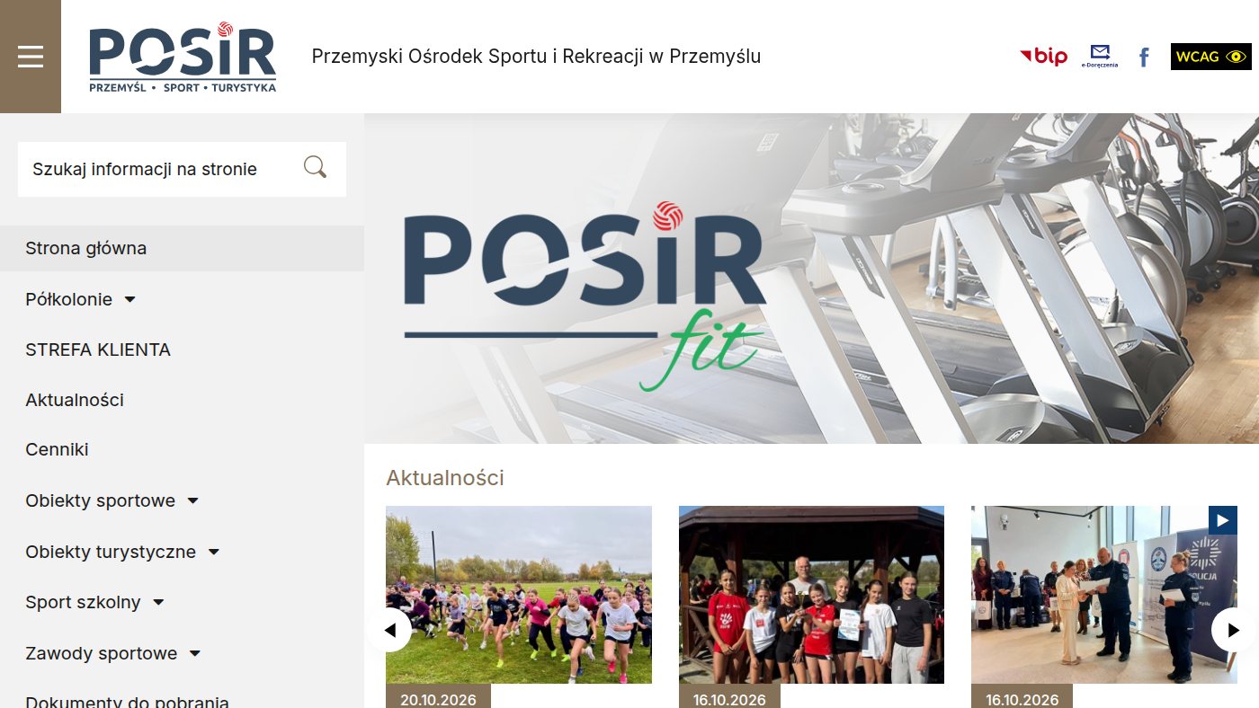 The home page of posir.pl
