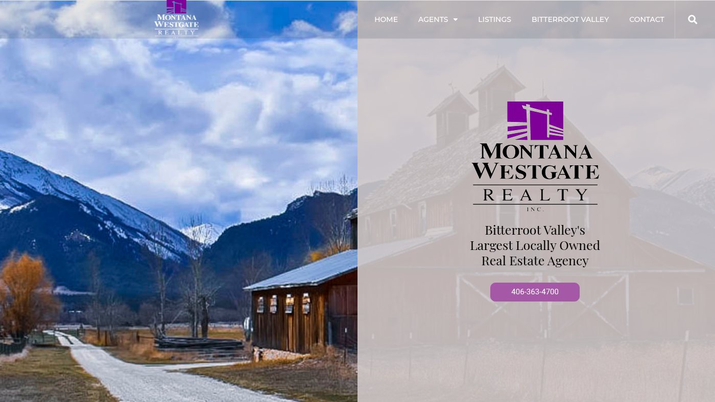 The home page of montanawestgate.com